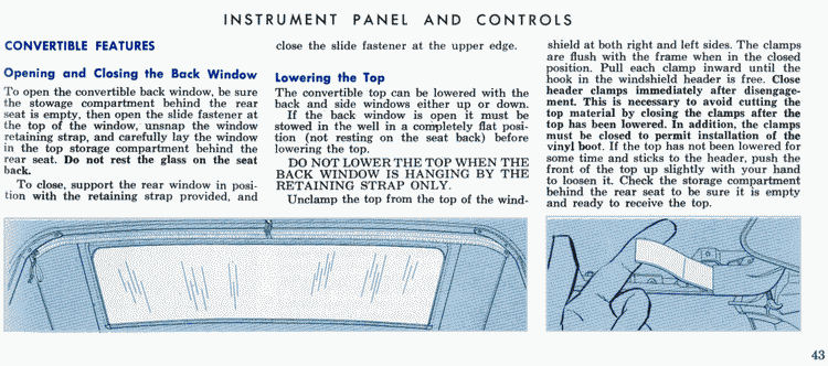 1965 Ford Owners Manual Page 44